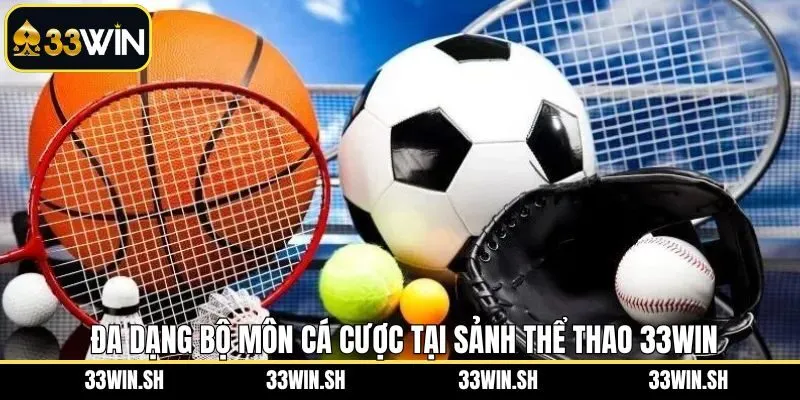 Trải nghiệm đặt kèo thể thao ở nhiều bộ môn tại 33Win